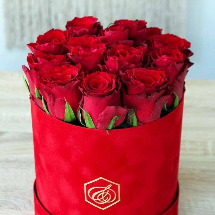 Boxed Colourful Flowers